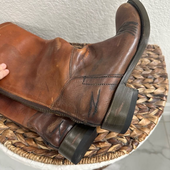 Ash Leather Riding Boots - Picture 6 of 8